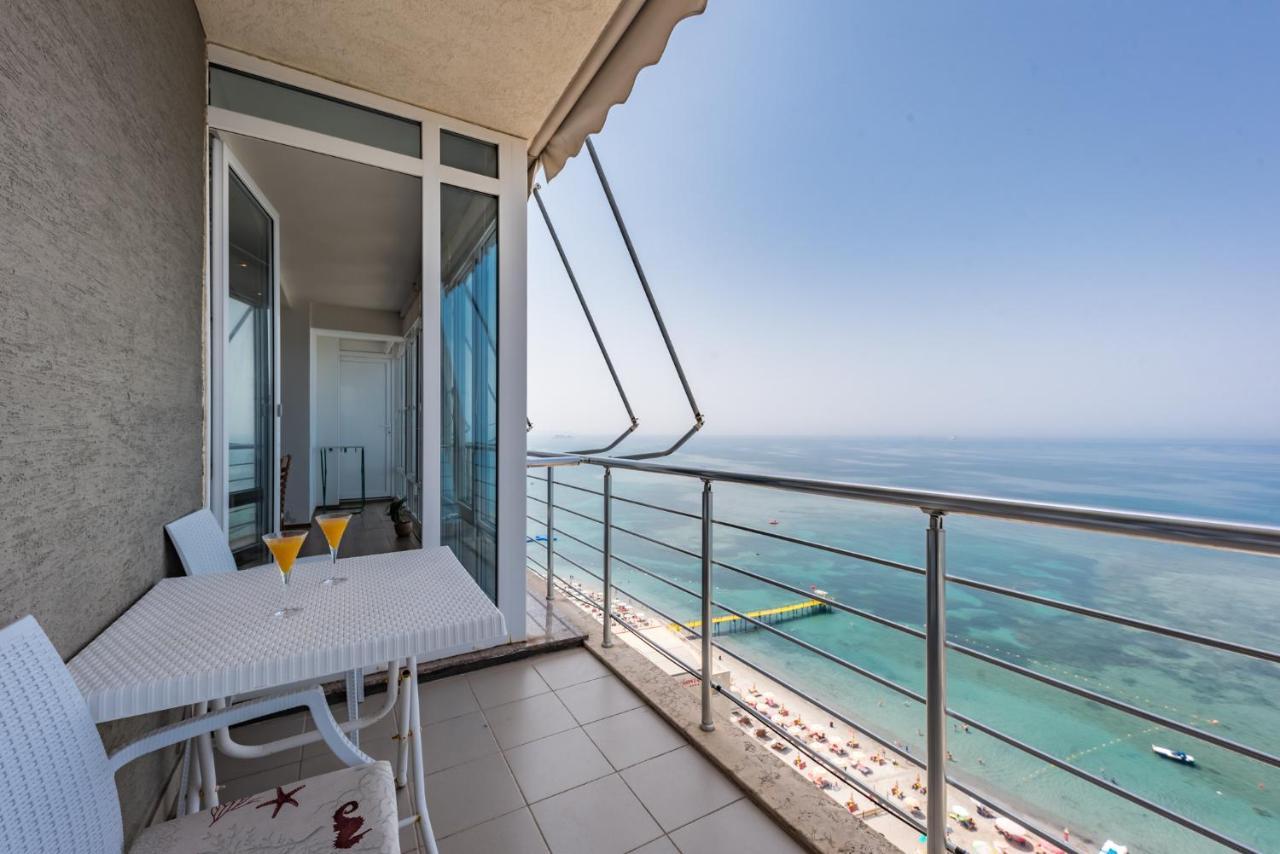 Spectacular Seaview Penthouse Apartment Драч Екстериор снимка